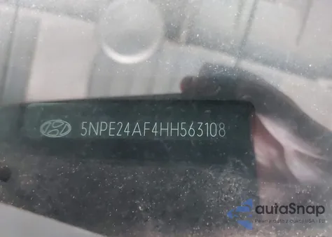 2017 Hyundai Sonata z USA, uszkodzony, nr VIN 5NPE24AF4HH563108